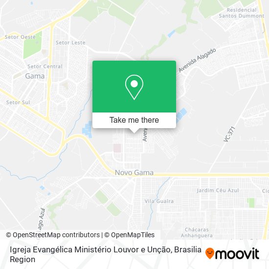 Igreja Evangélica Ministério Louvor e Unção map