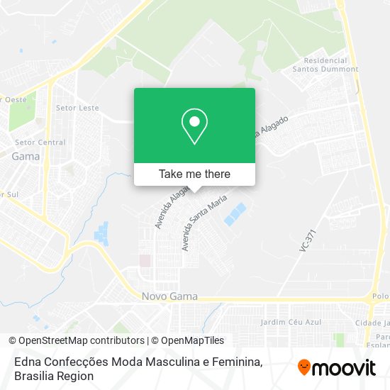 Edna Confecções Moda Masculina e Feminina map