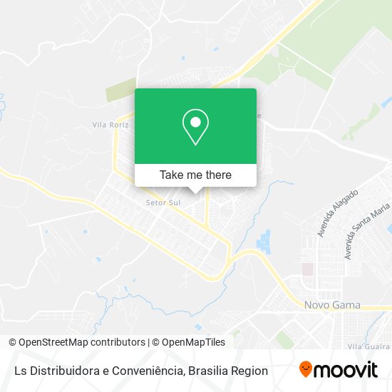 Ls Distribuidora e Conveniência map