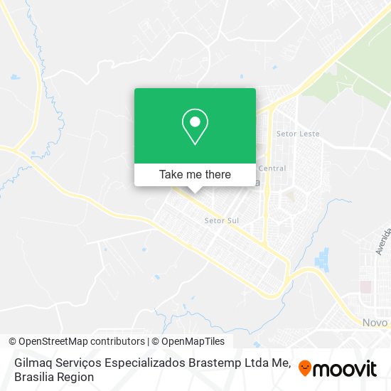 Gilmaq Serviços Especializados Brastemp Ltda Me map