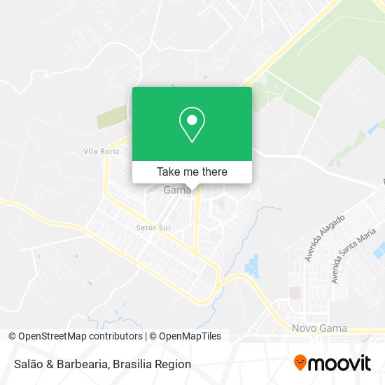 Salão & Barbearia map