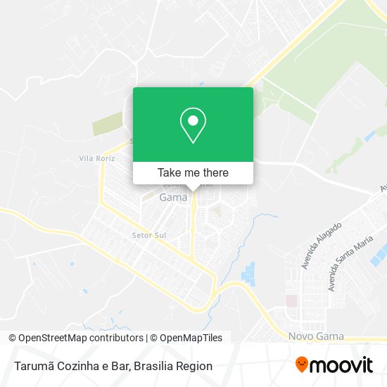 Tarumã Cozinha e Bar map
