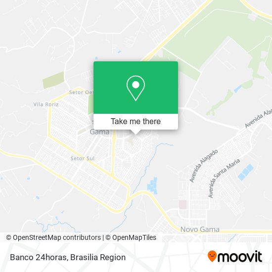 Banco 24horas map