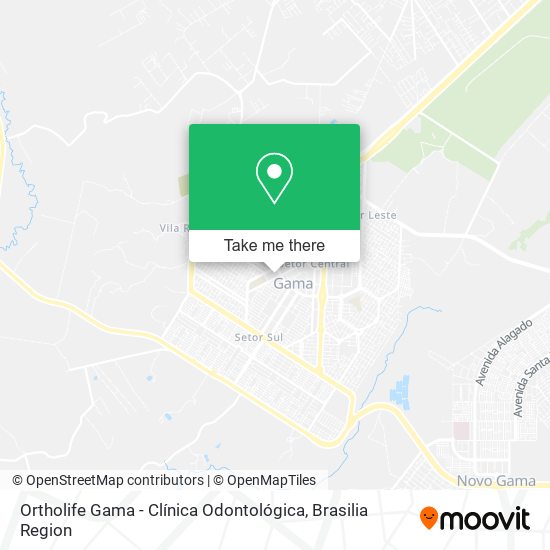 Ortholife Gama - Clínica Odontológica map