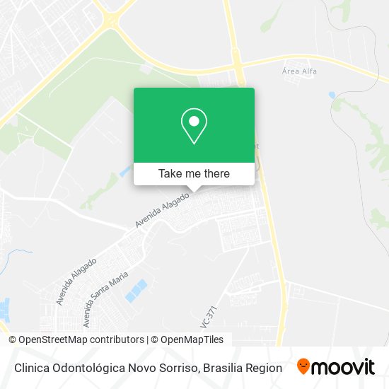 Clinica Odontológica Novo Sorriso map