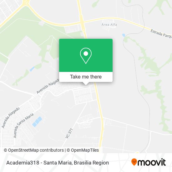 Academia318 - Santa Maria map