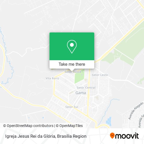 Igreja Jesus Rei da Glória map