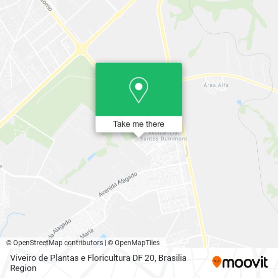 Viveiro de Plantas e Floricultura DF 20 map