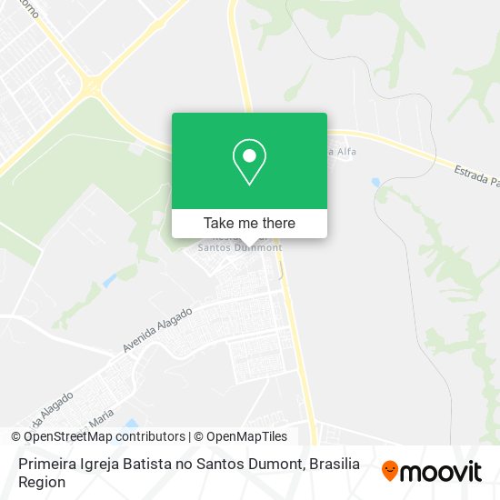 Primeira Igreja Batista no Santos Dumont map