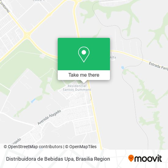 Distribuidora de Bebidas Upa map