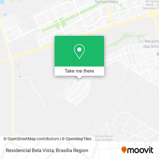 Residencial Bela Vista map