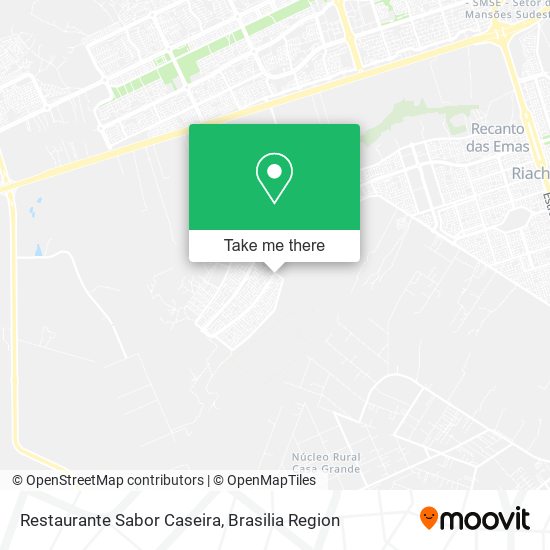 Restaurante Sabor Caseira map
