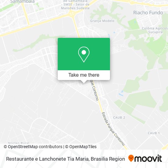 Restaurante e Lanchonete Tia Maria map