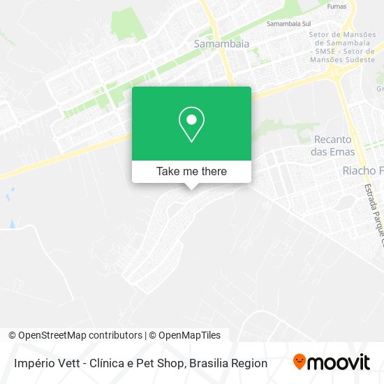 Império Vett - Clínica e Pet Shop map