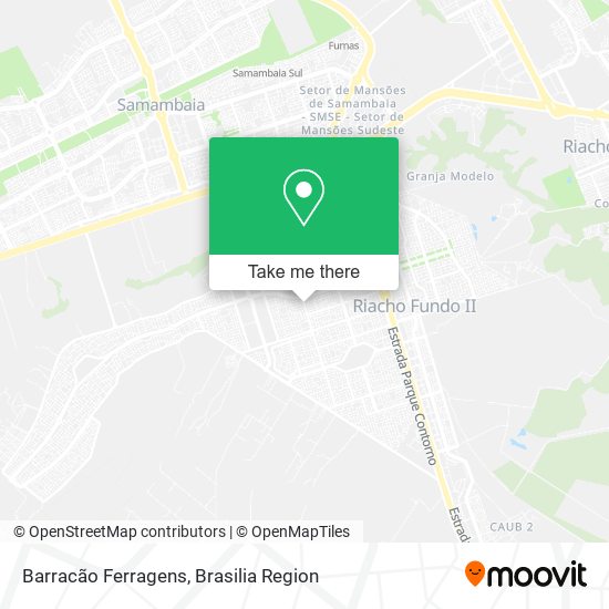 Barracão Ferragens map
