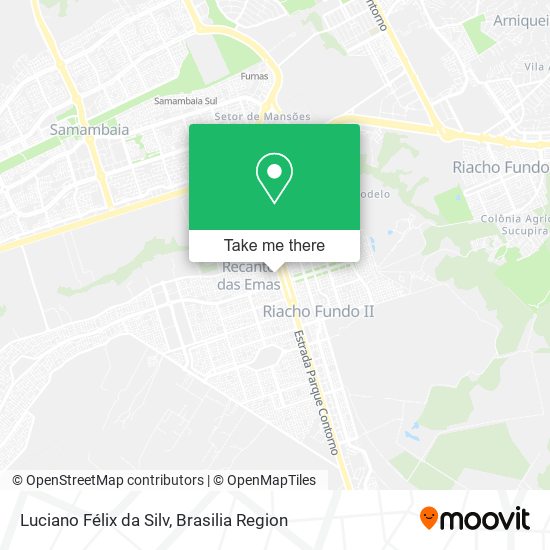Luciano Félix da Silv map
