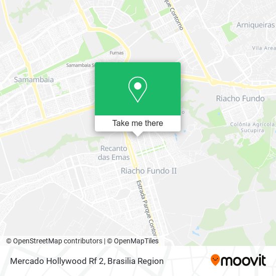 Mercado Hollywood Rf 2 map