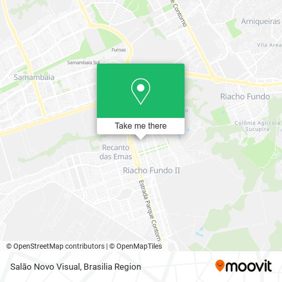 Salão Novo Visual map