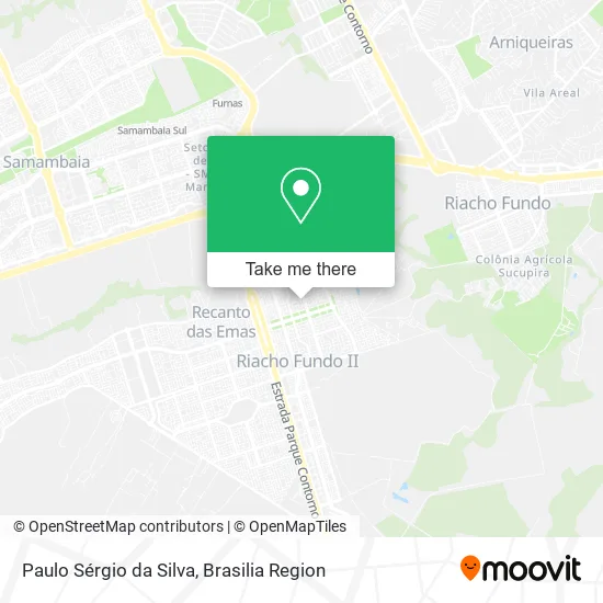 Paulo Sérgio da Silva map