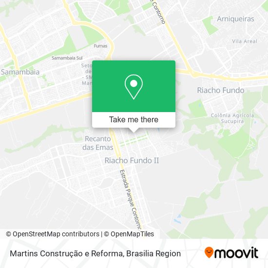 Mapa Martins Construção e Reforma