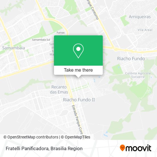 Fratelli Panificadora map