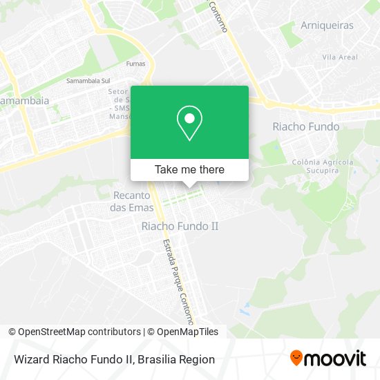 Wizard Riacho Fundo II map