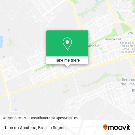 Kina do Açaiteria map