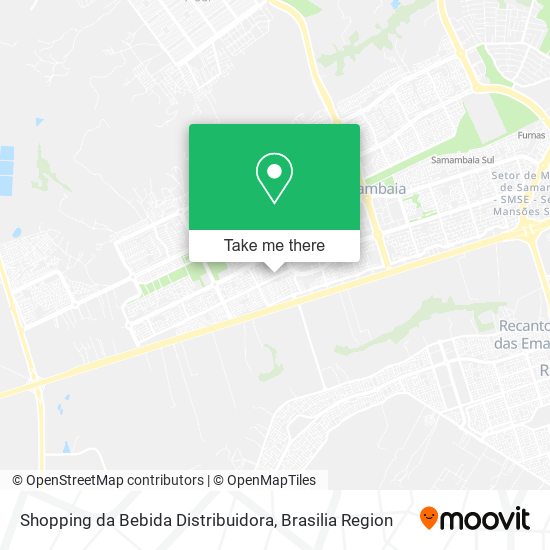 Shopping da Bebida Distribuidora map