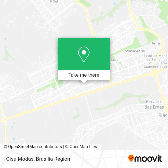 Gisa Modas map