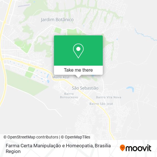 Farma Certa Manipulação e Homeopatia map