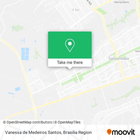 Vanessa de Medeiros Santos map