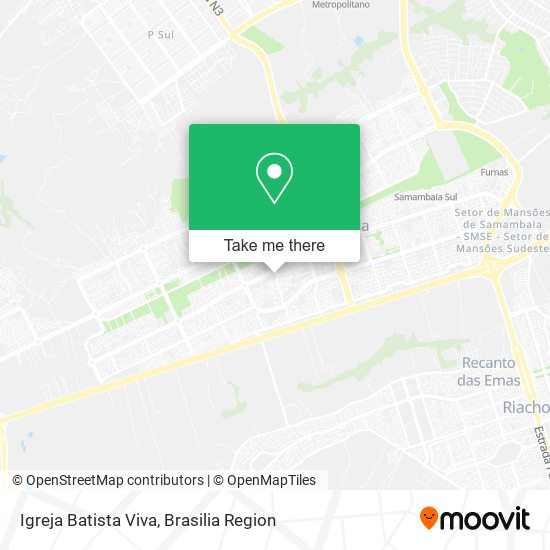 Igreja Batista Viva map