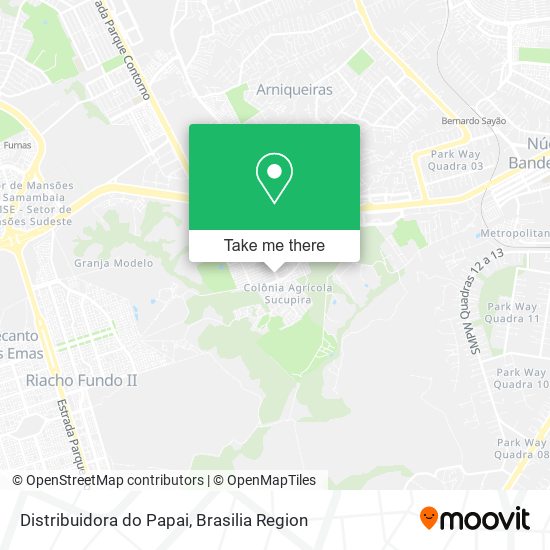 Distribuidora do Papai map