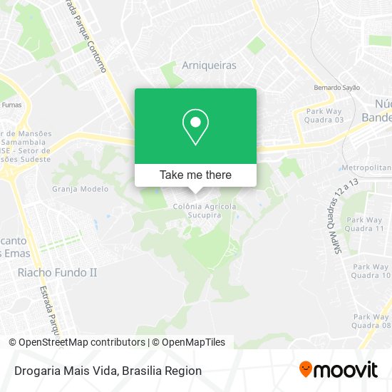 Drogaria Mais Vida map