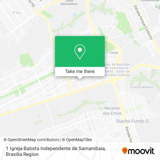 1 Igreja Batista Independente de Samambaia map