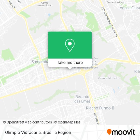 Olímpio Vidracaria map
