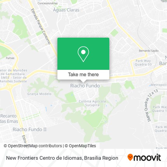 New Frontiers Centro de Idiomas map