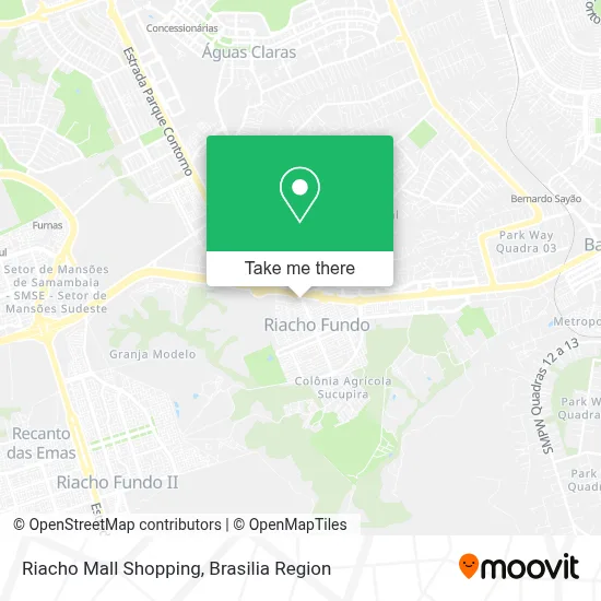 Riacho Mall Shopping map