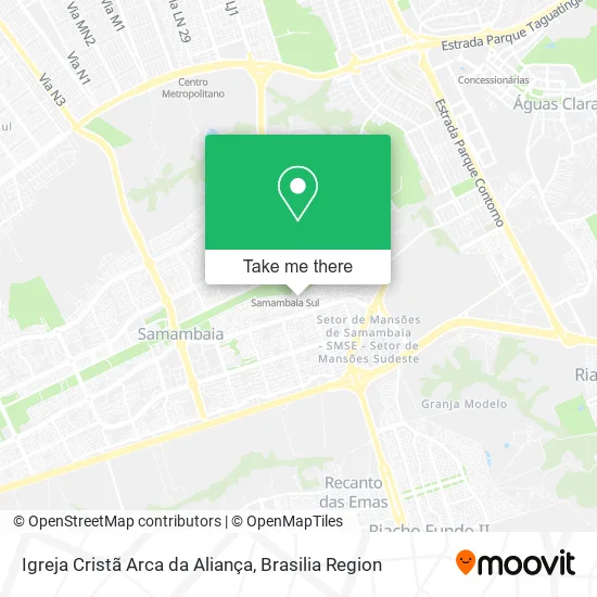 Igreja Cristã Arca da Aliança map