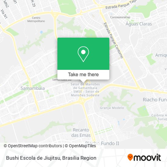 Bushi Escola de Jiujitsu map