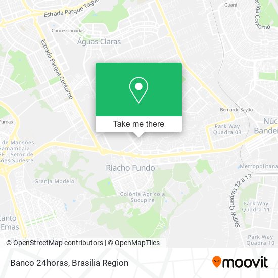 Banco 24horas map