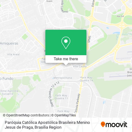 Paróquia Católica Apostólica Brasileira Menino Jesus de Praga map