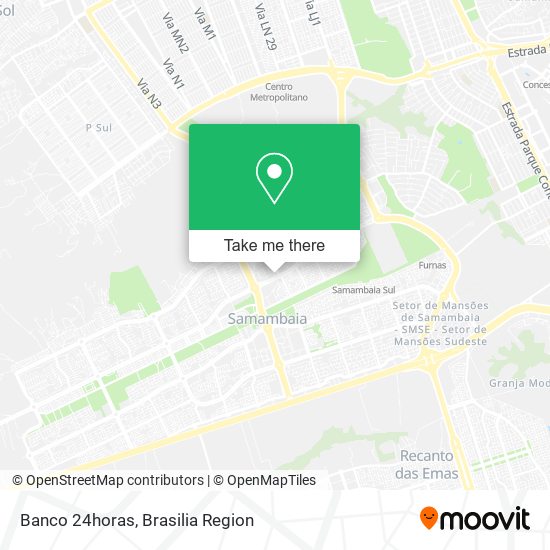 Banco 24horas map