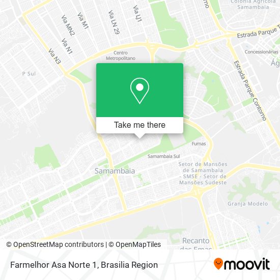Farmelhor Asa Norte 1 map