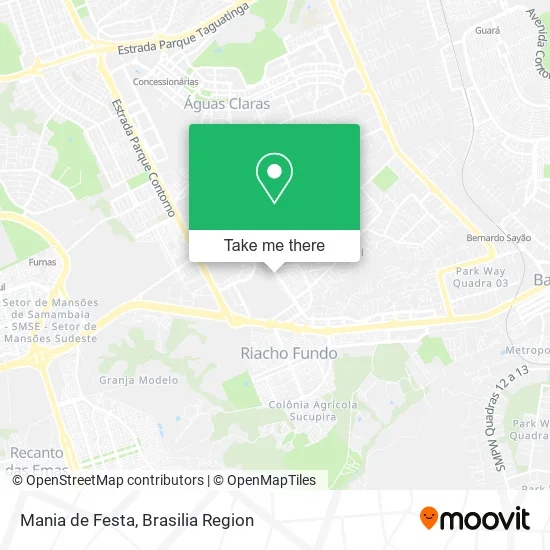 Mania de Festa map