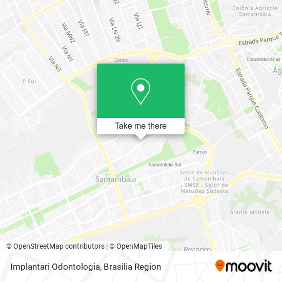 Implantari Odontologia map