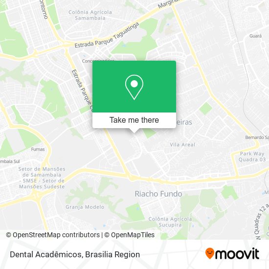 Dental Acadêmicos map
