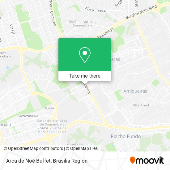 Arca de Noé Buffet map