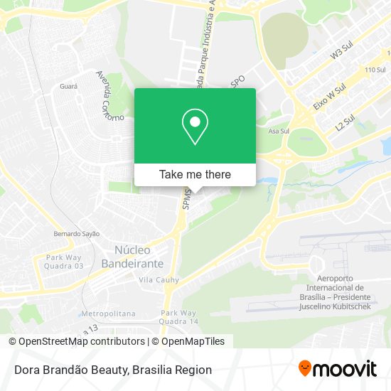Dora Brandão Beauty map