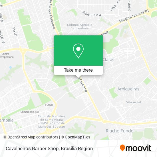 Cavalheiros Barber Shop map